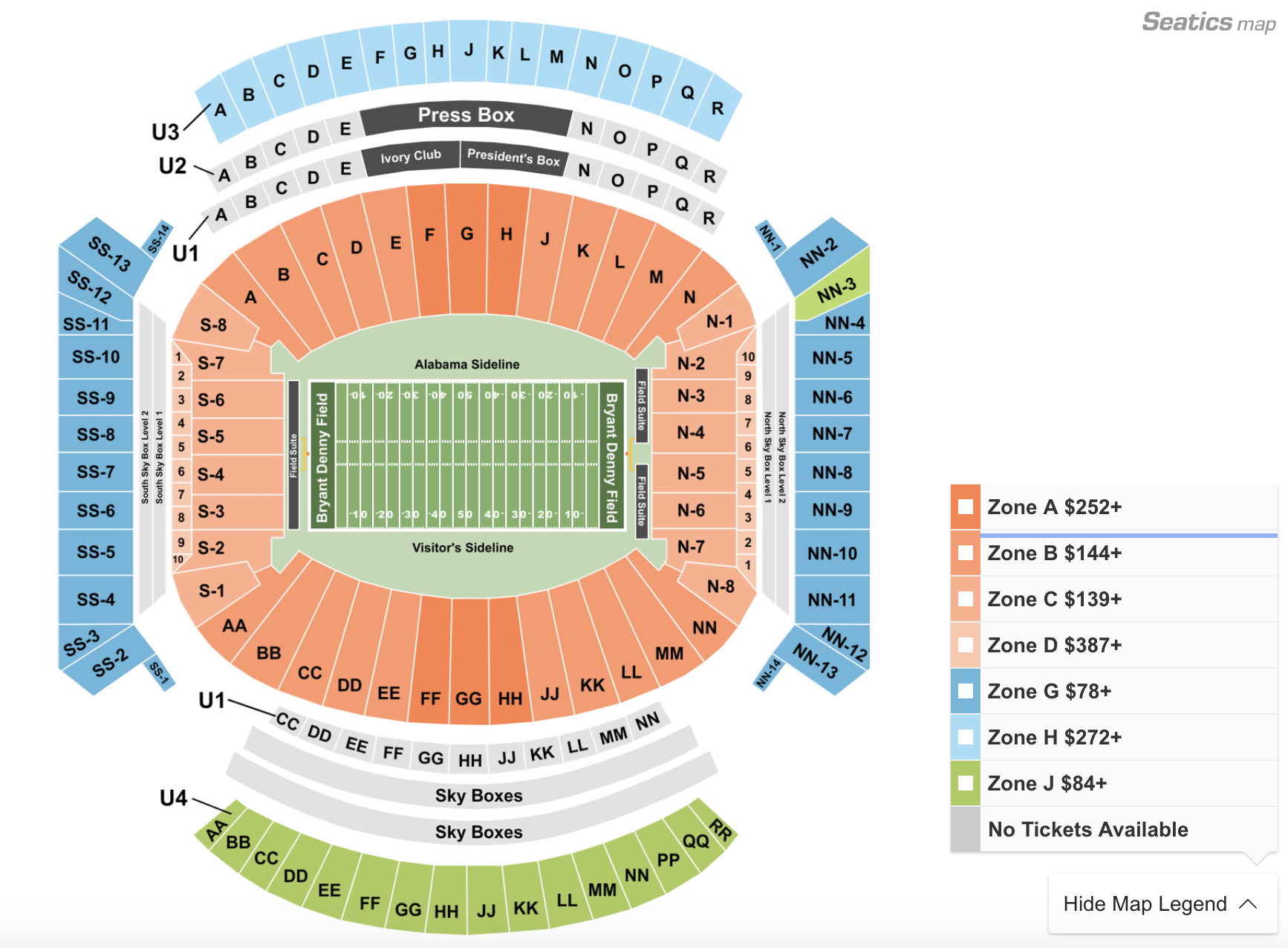 Bryant Denny Stadium Seating Chart With Rows Elcho Table bryant-denny-stadium-seating-chart-with-rows-elcho-table